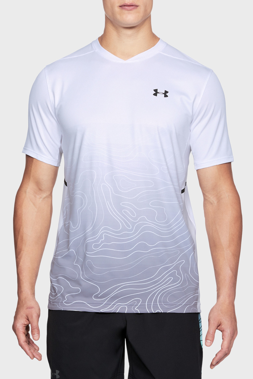 

Мужская белая футболка/Forge SS Crew Under Armour S 1306638-100