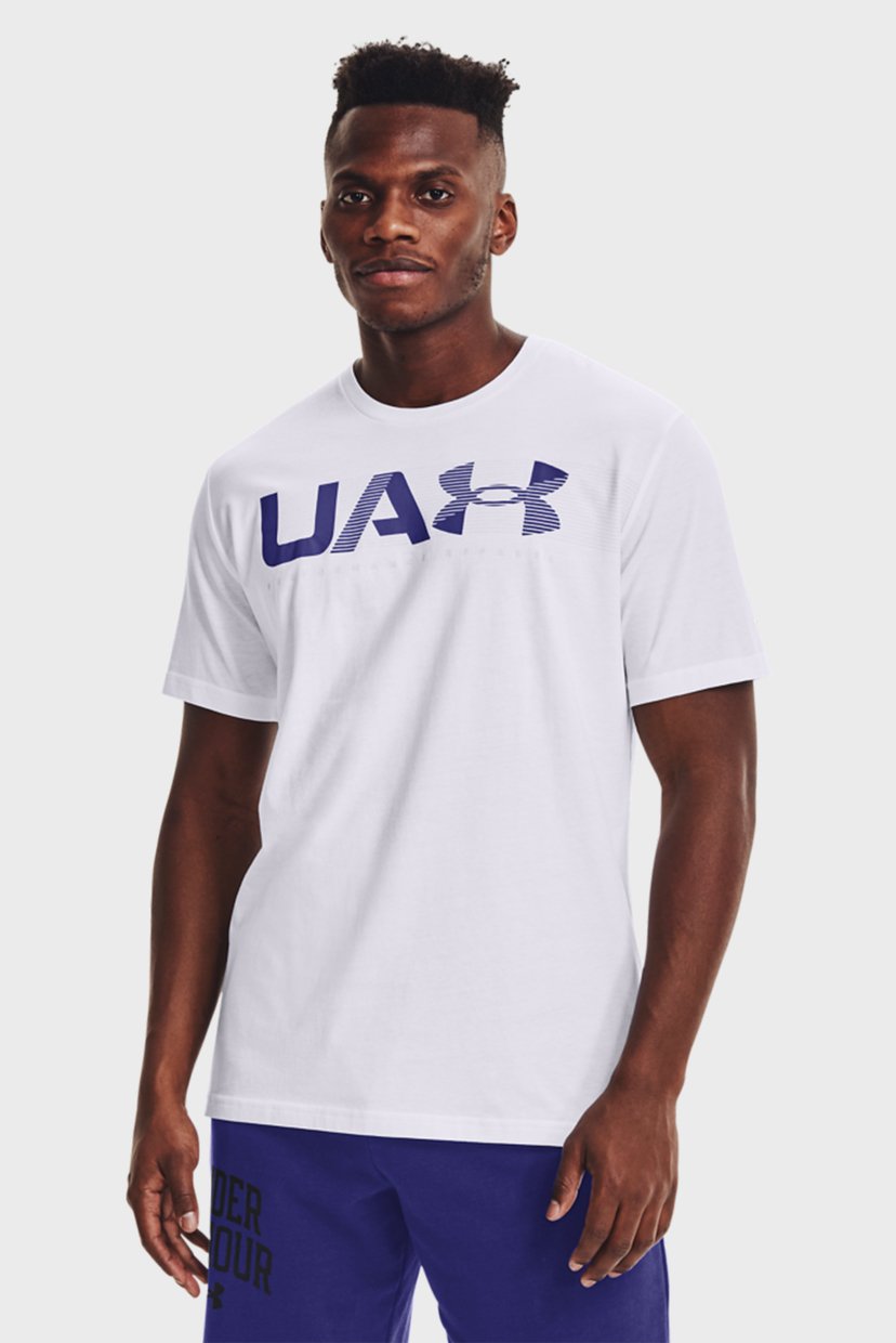 

Мужская белая футболка UA PERFORMANCE APPAREL SS-WHT Under Armour  1361670-100, Мужская белая футболка UA PERFORMANCE APPAREL SS-WHT Under Armour S 1361670-100