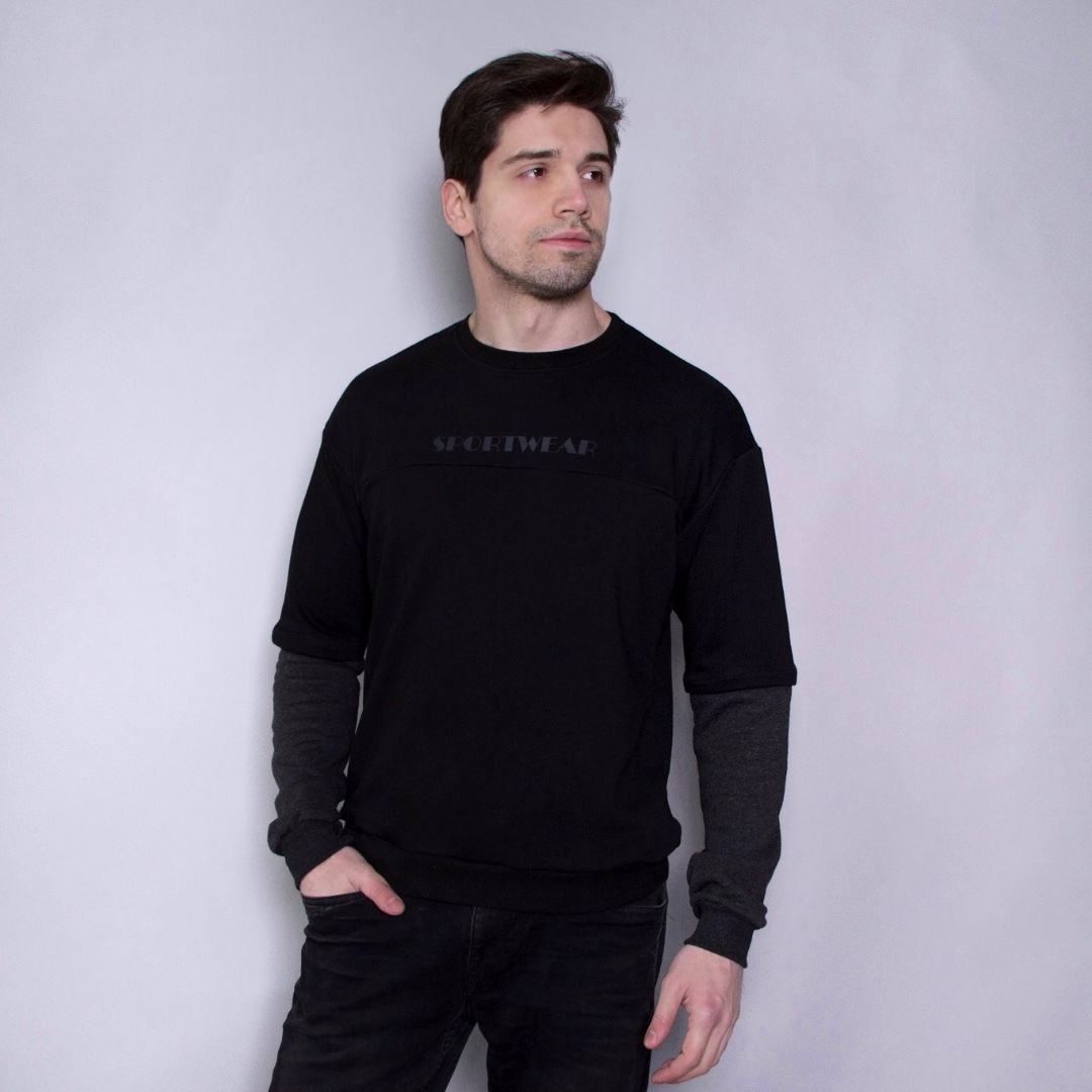 

Мужской свитшот Teamv Dare 2 Черный, Мужской свитшот Teamv Dare 2 Черный S
