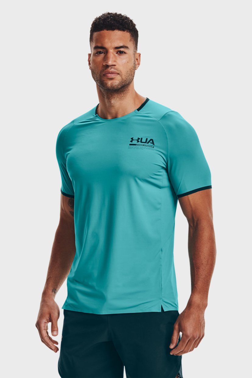

Мужская бирюзовая футболка UA HG IsoChill Perforated Under Armour  1361424-476, Мужская бирюзовая футболка UA HG IsoChill Perforated Under Armour XL 1361424-476