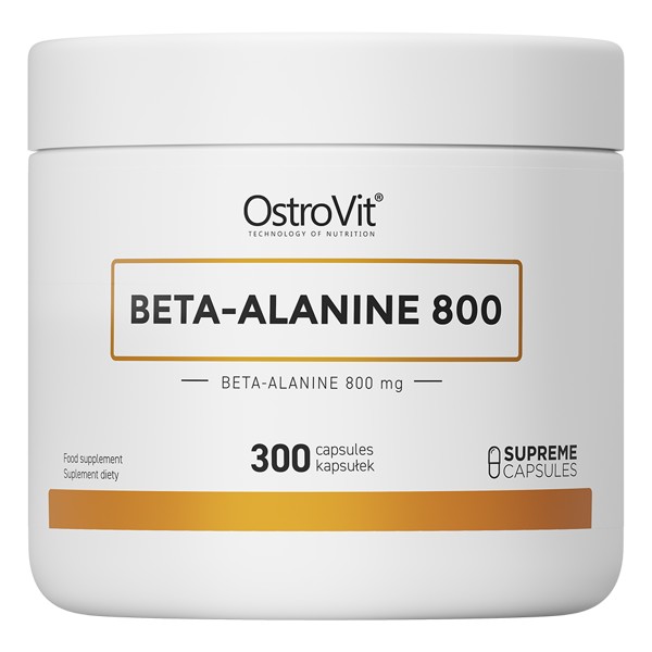 

Аминокислота OstroVit Beta-Alanine 800 300 капсул