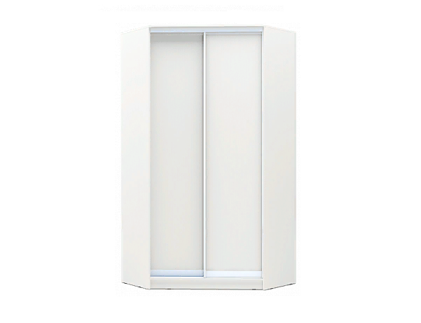 

Шкаф-купе угловой Luxe ДСП/ДСП цвет Белое дерево со структурой 120 x 210 x 45