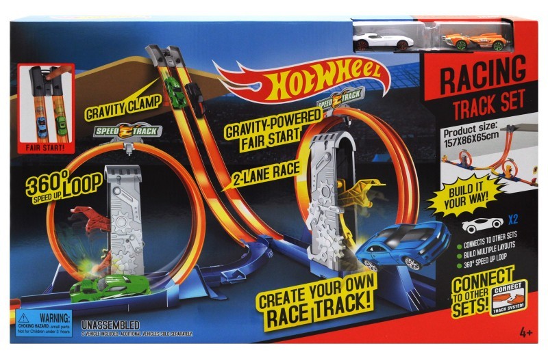 

Детский Трек с запуском Hot Wheel 5775 Хот Вил 2 Трасы и 2 машинки