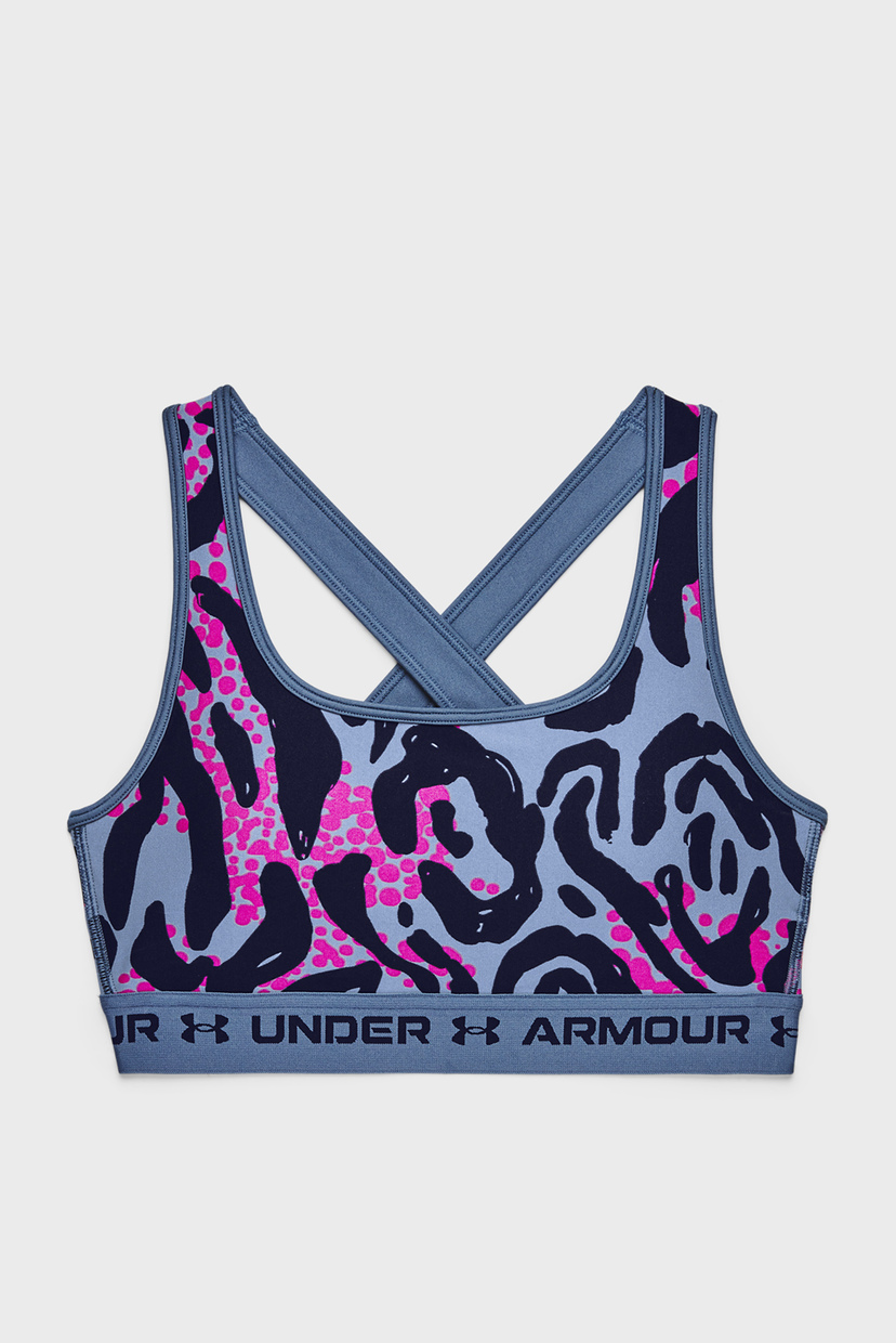 

Женский топ UA Crossback Mid Print Under Armour M 1361042-470