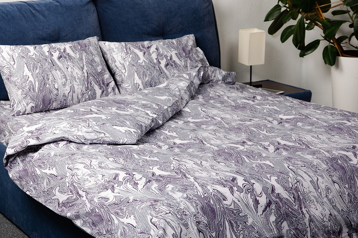 

Комплект постельного белья SoundSleep Marble Ранфорс 160х215