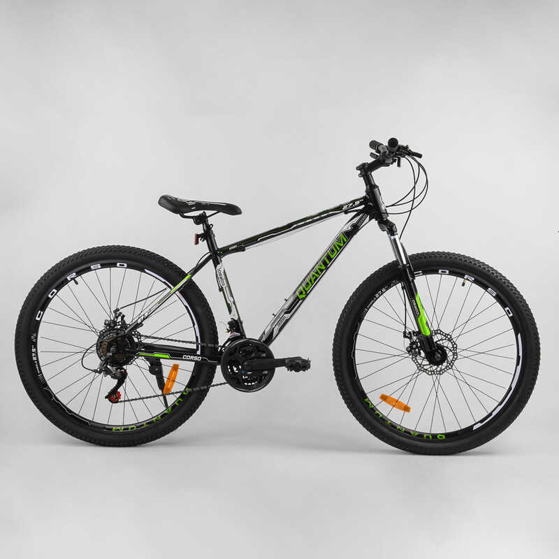 

Велосипед Спортивный Corso «QUANTUM» 27.5", SunRun 21 скорость, собран на 75% 31093