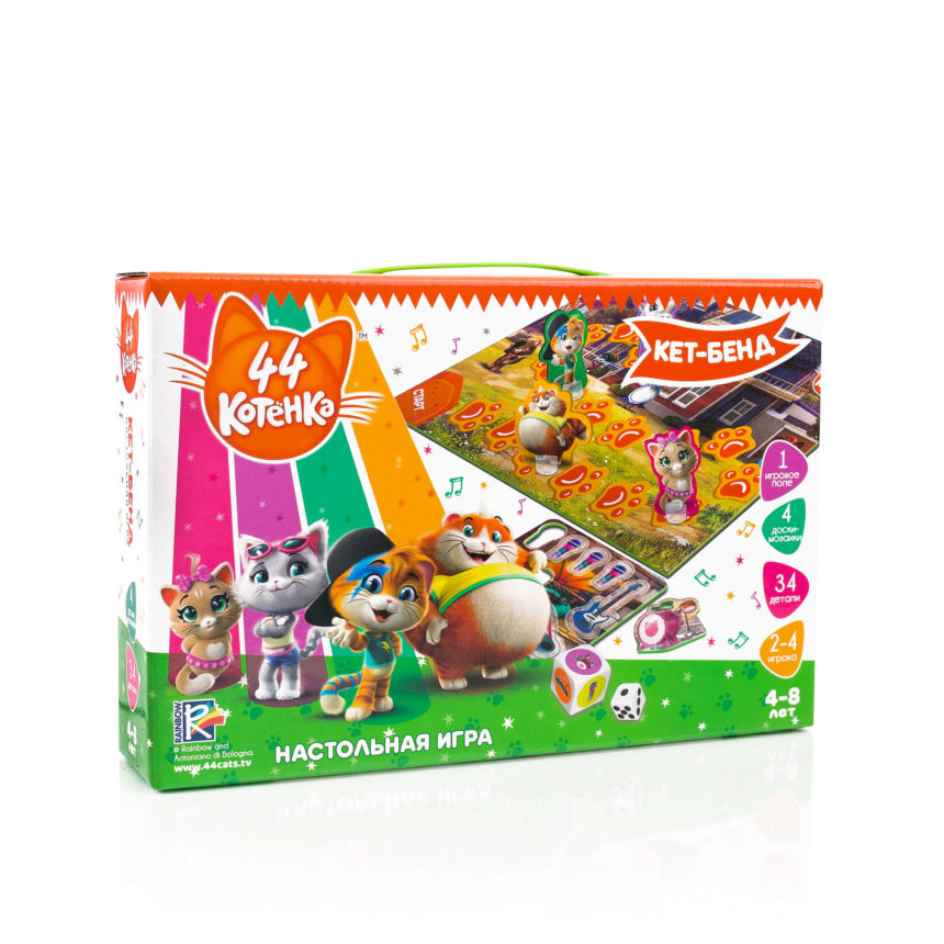 

Игра настольная"44 Кота. Кет-бенд" VT8055-08/VT8055-16