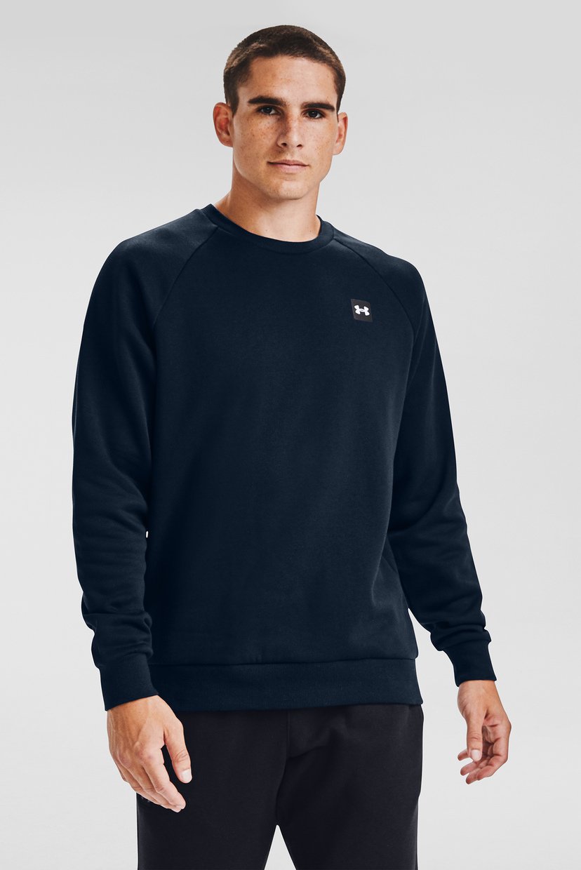 

Мужской темно-синий свитшот UA Rival Fleece Crew Under Armour L 1357096-408