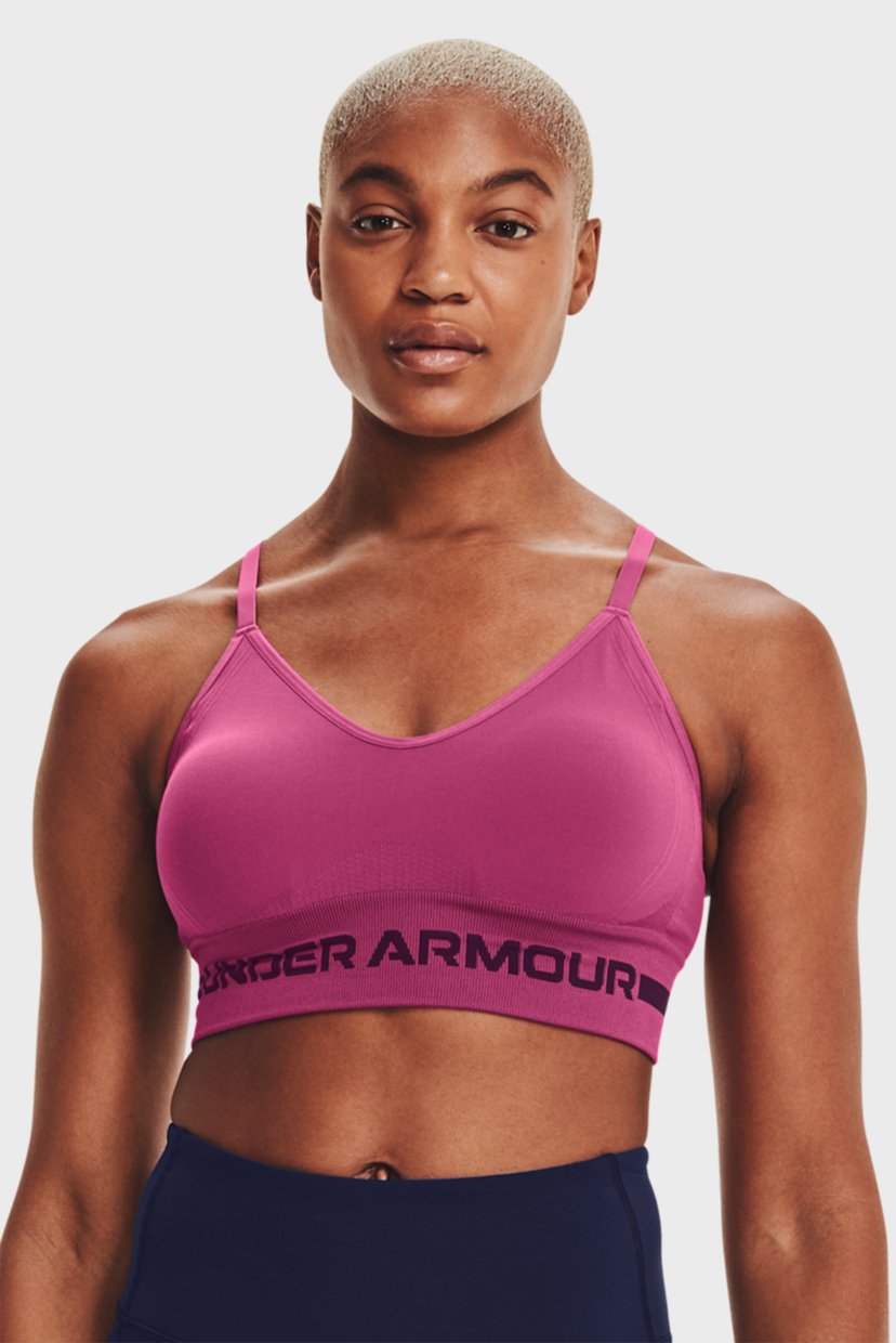 

Женские розовый топ UA Seamless Low Long Bra-PNK Under Armour  1357719-678, Женские розовый топ UA Seamless Low Long Bra-PNK Under Armour S 1357719-678