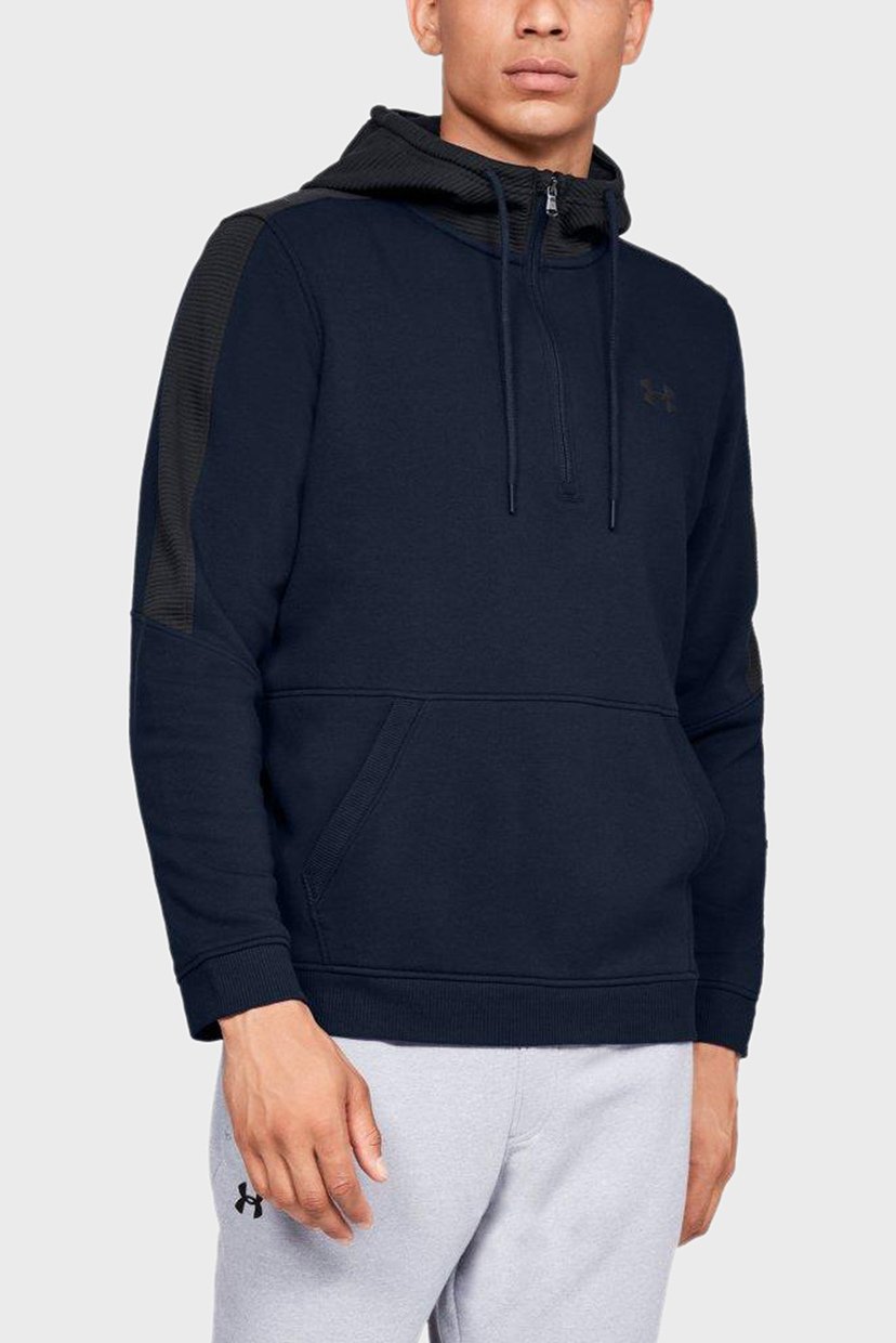 

Мужское синее худи TB FLEECE 1/2 ZIP Under Armour S 1329751-408