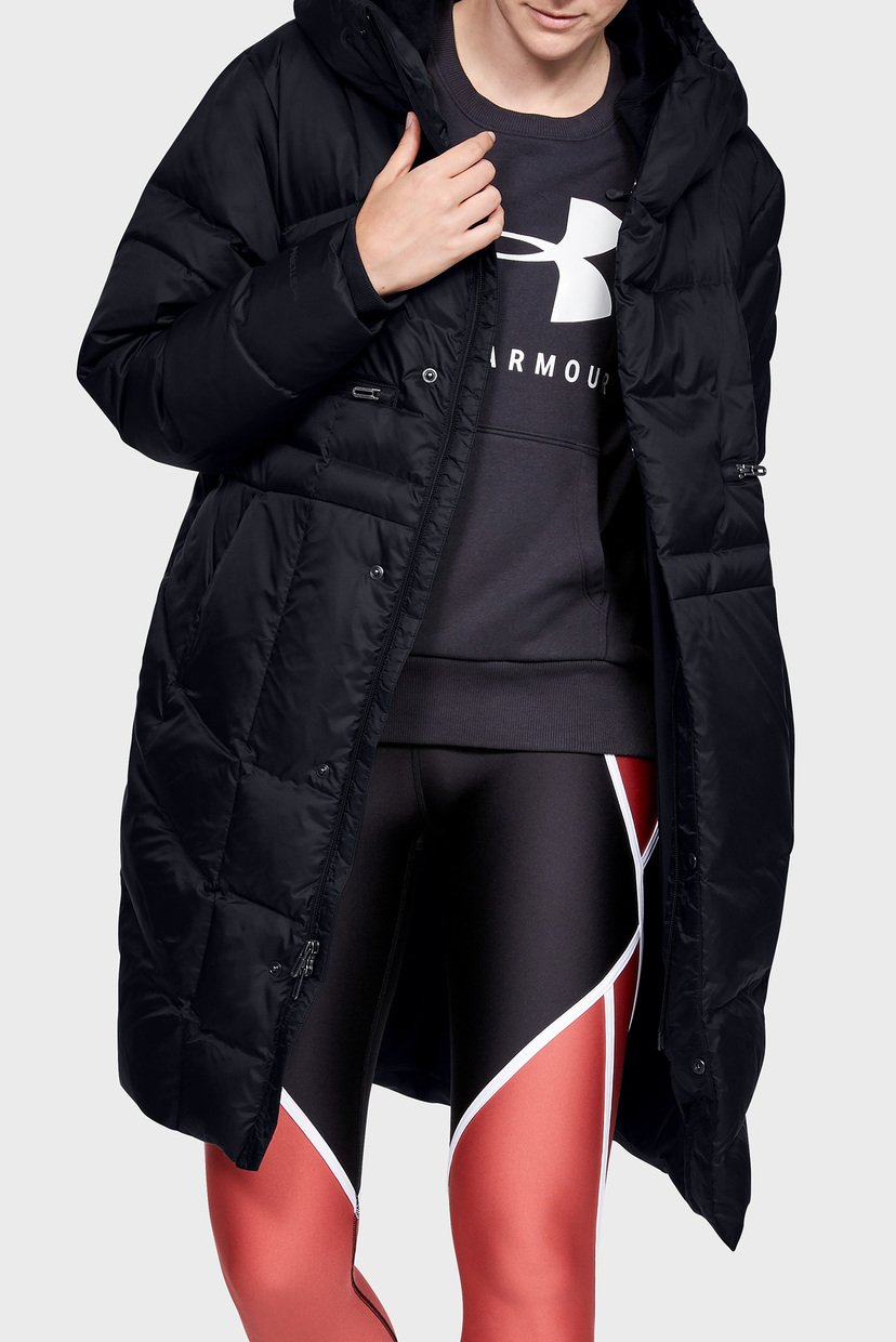 

Женский черный пуховик UA Armour Down Parka Under Armour  1342791-001, Женский черный пуховик UA Armour Down Parka Under Armour M 1342791-001