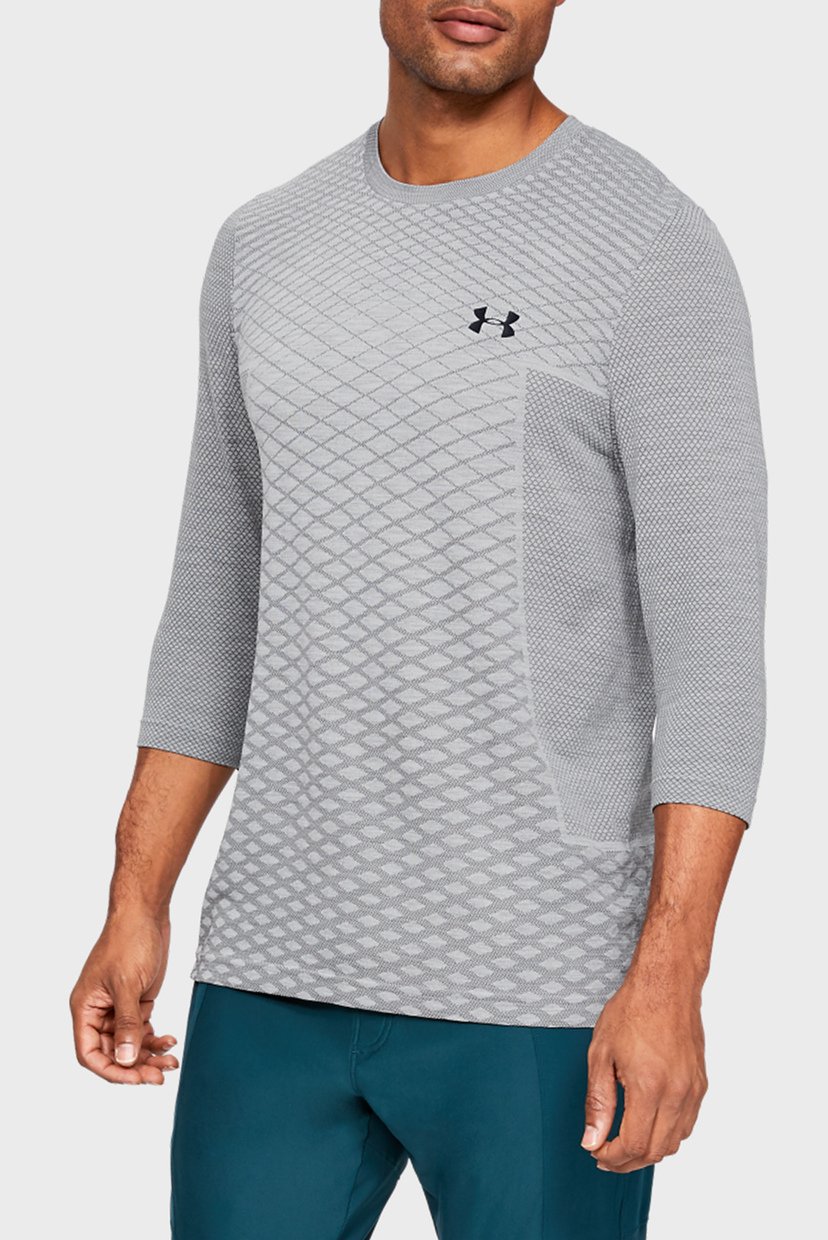 

Мужской серый лонгслив Vanish Seamless 3/4 Sleeve Under Armour  1345730-011, Мужской серый лонгслив Vanish Seamless 3/4 Sleeve Under Armour S 1345730-011