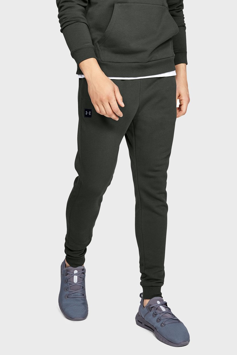 under armour rival fleece joggers green