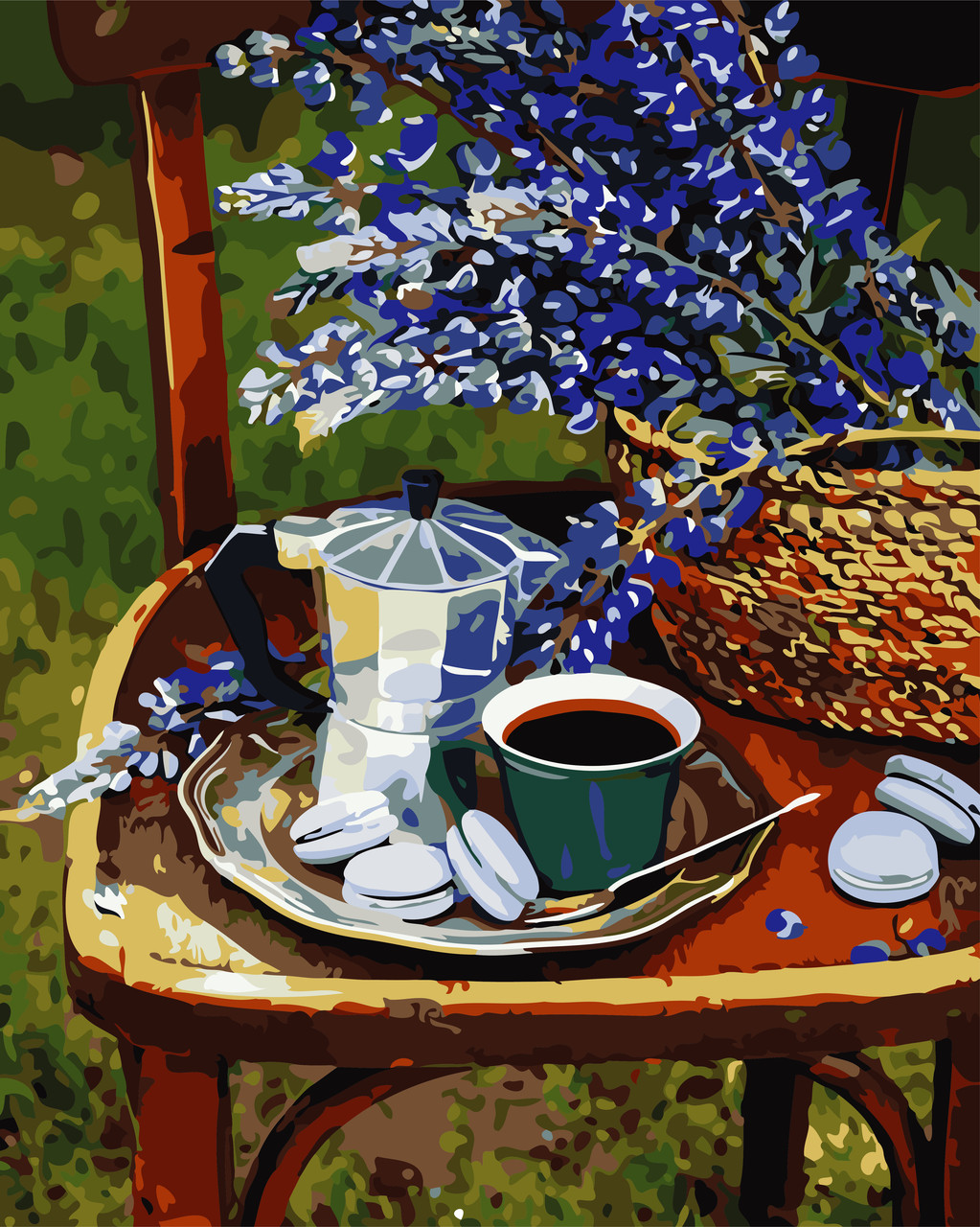 

Картина по номерам "Лето на даче" 40*50см (AS0767)