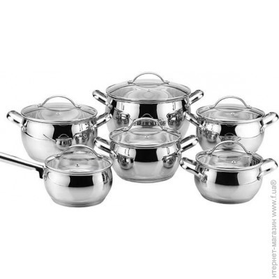 

Набор посуды Maestro Jambo Apple MR-3501 (12 предметов)