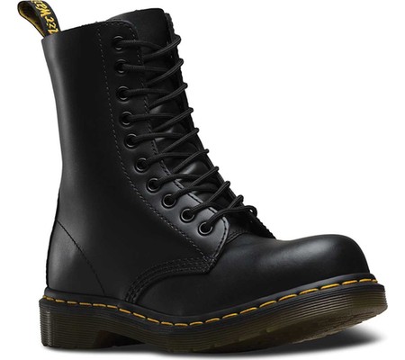

Женские ботинки Dr. Martens 1919 10-Eye Steel Toe Boot Black Fine Haircell 39