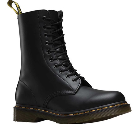 

Женские ботинки Dr. Martens 1490 10-Eyelet Boot Black Smooth Leather 42
