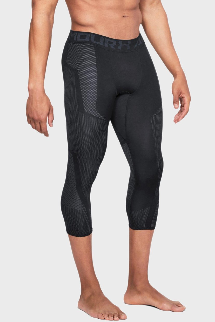 

Мужские черные тайтсы Threadborne Seamless 3/4 Leg Under Armour S 1306391-001