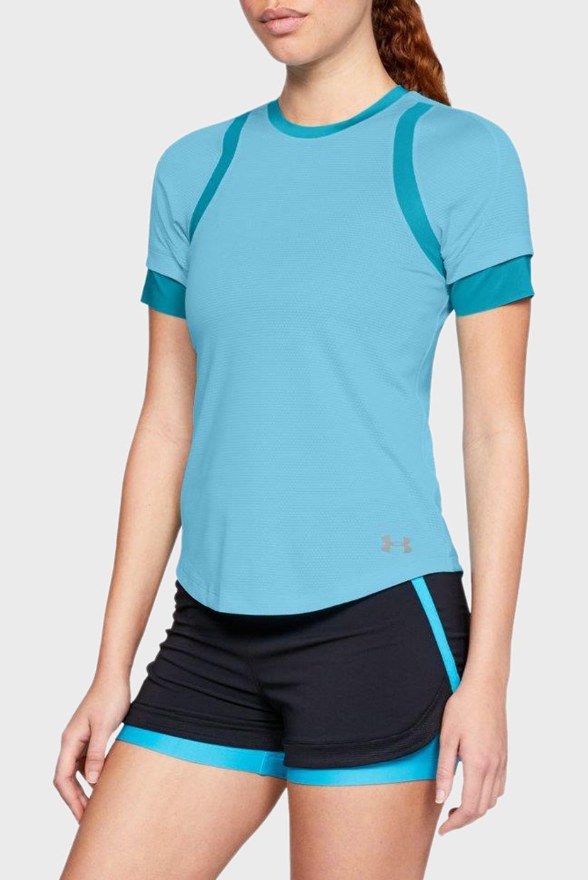 

Женская голубая футболка UA HexDelta Under Armour M 1317300-448