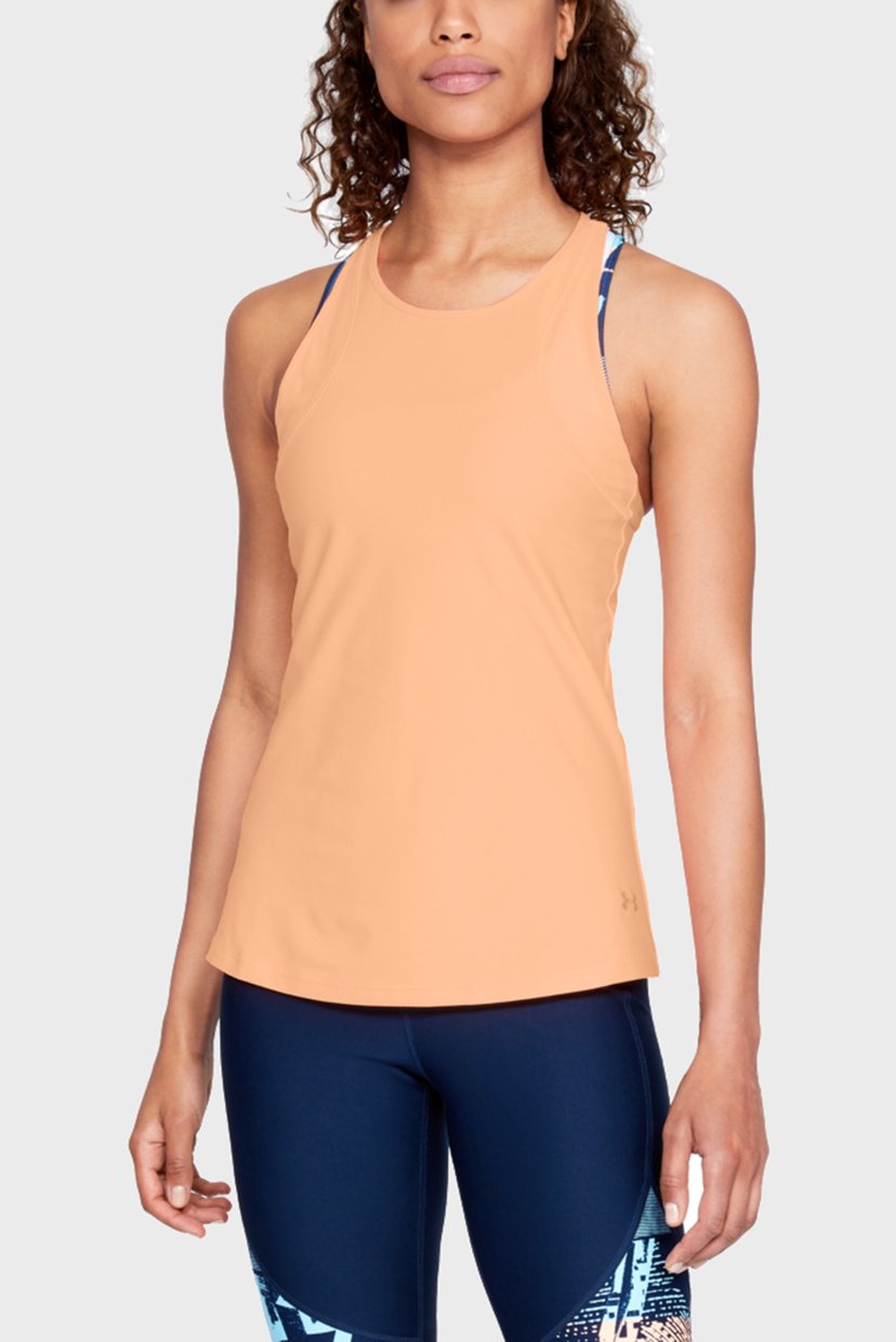 

Женский персиковый топ UA Vanish Tank Under Armour S 1324133-906