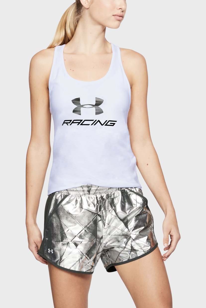 

Женский белый топ Racing Pack Tank Under Armour  1313244-100, Женский белый топ Racing Pack Tank Under Armour S 1313244-100
