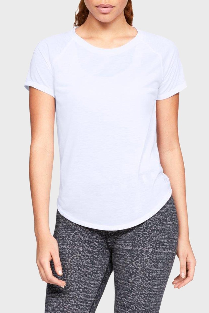

Женская белая футболка UA Whisperlight Strappy Back Under Armour  1324144-100, Женская белая футболка UA Whisperlight Strappy Back Under Armour M 1324144-100