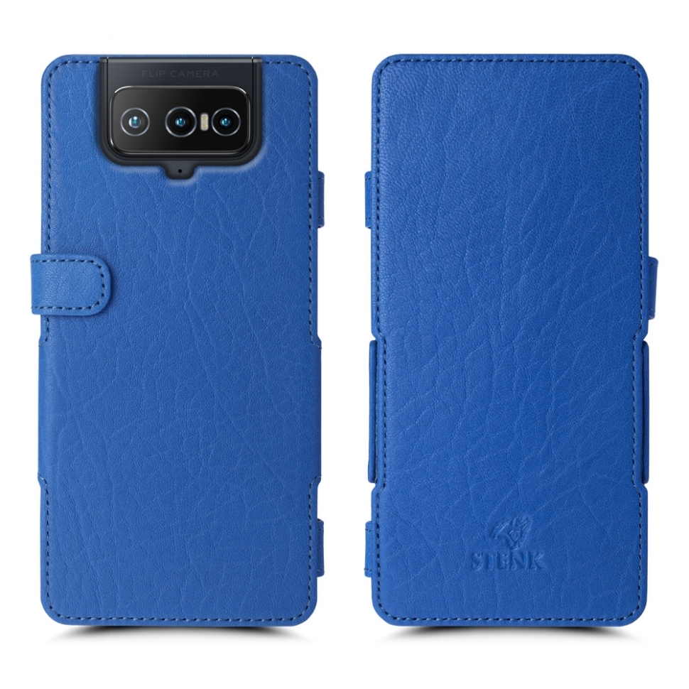

Чехол книжка Stenk Prime для ASUS Zenfone 8 Flip Ярко синий
