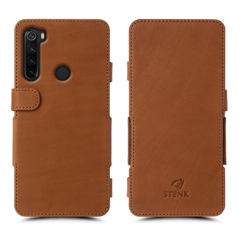 

Чехол книжка Stenk Prime для Xiaomi Redmi Note 8 (2021) Camel