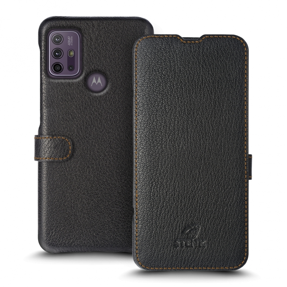 

Чехол книжка Stenk Premium для Motorola Moto G10 Черный