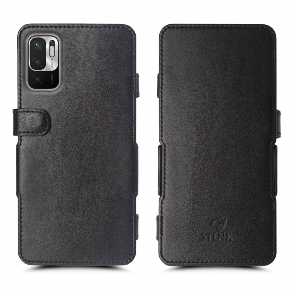 

Чехол книжка Stenk Prime для Xiaomi Redmi Note 10 5G Чёрный