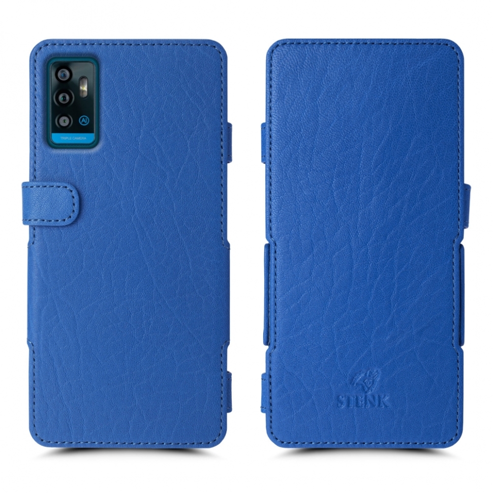 

Чехол книжка Stenk Prime для ZTE Blade A71 Ярко синий