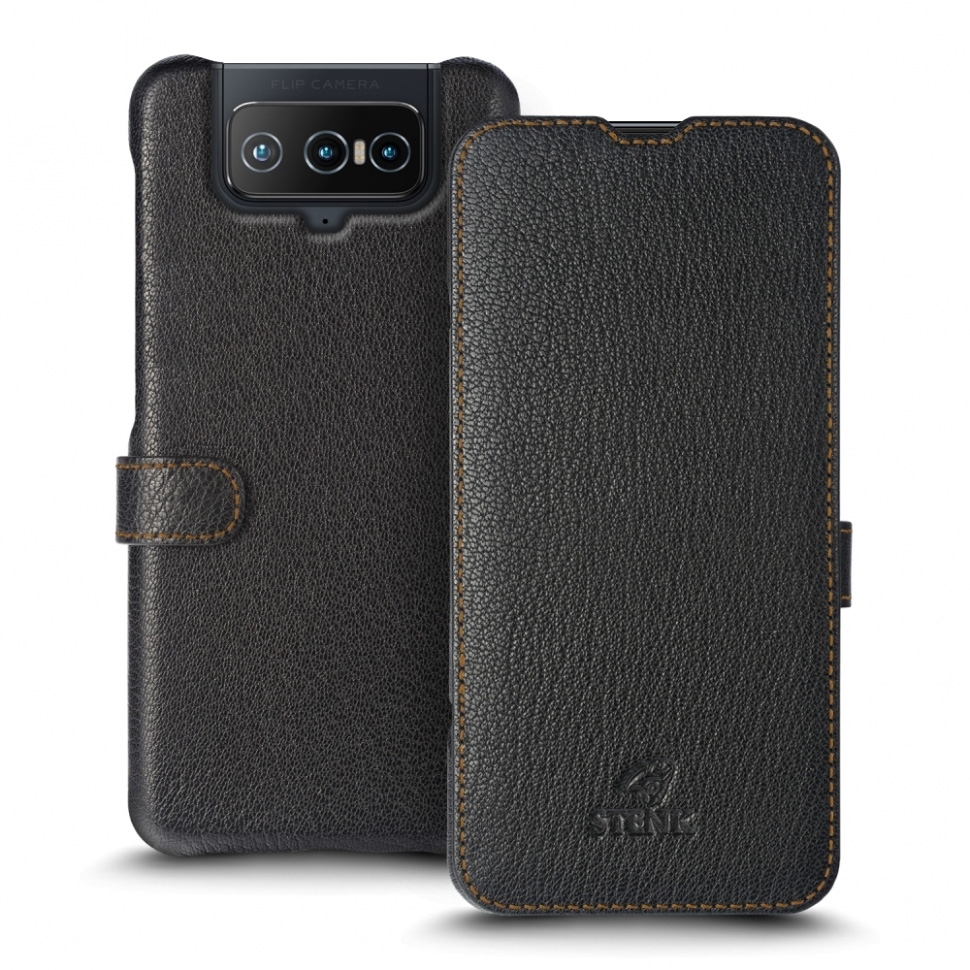 

Чехол книжка Stenk Premium для ASUS Zenfone 8 Flip Черный