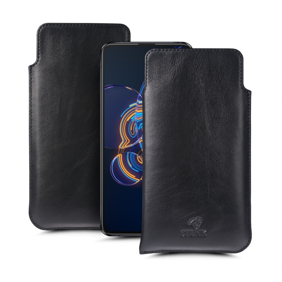 

Футляр Stenk Elegance для ASUS Zenfone 8 Flip Чёрный