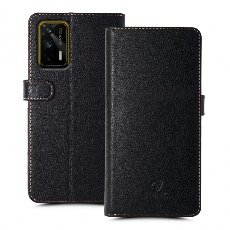 

Чехол книжка Stenk Wallet для Realme GT 5G Черный