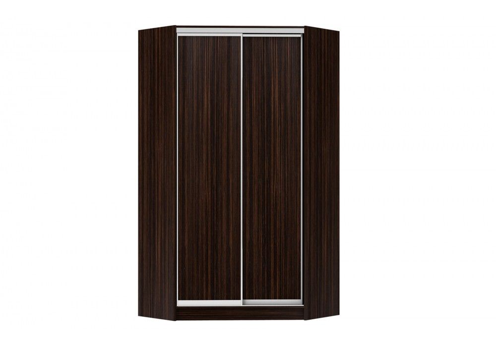 

Шкаф-купе угловой Luxe ДСП/ДСП цвет Зебрано 135 x 210 x 60