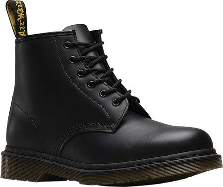 

Мужские ботинки Dr. Martens 101 6-Eye Boot Black Smooth Standard Leather 45