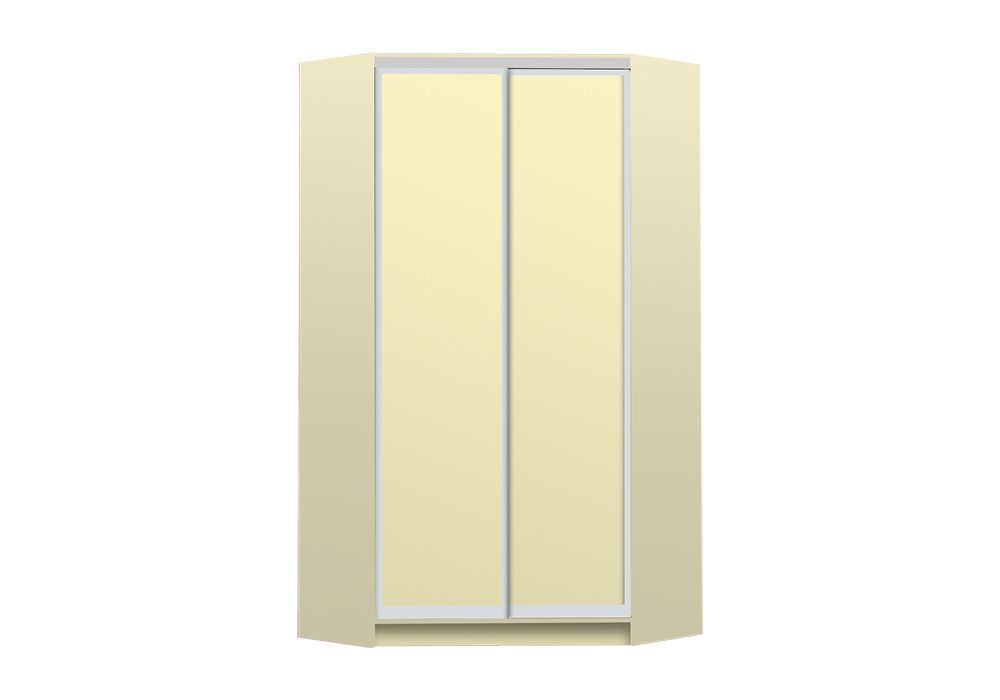 

Шкаф-купе угловой Luxe ДСП/ДСП цвет Ваниль 135 x 220 x 60