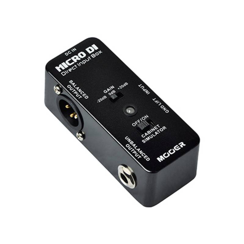 

Педаль эффектов для электрогитары MOOER Micro DI box 45652