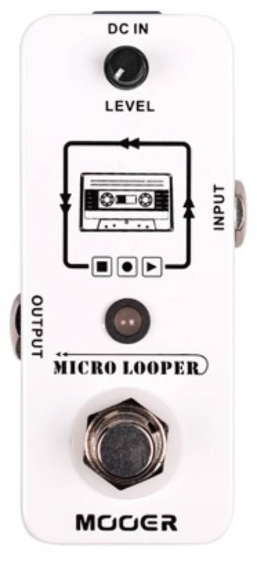

Педаль эффектов для электрогитары MOOER Micro Looper 80516
