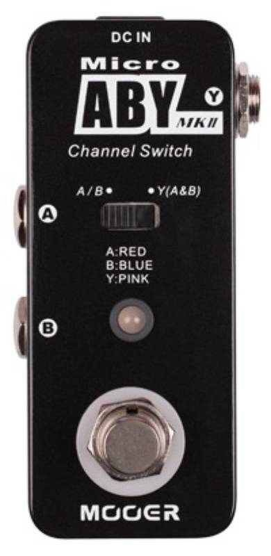 

Педаль эффектов для электрогитары MOOER Micro ABY MKII 80518