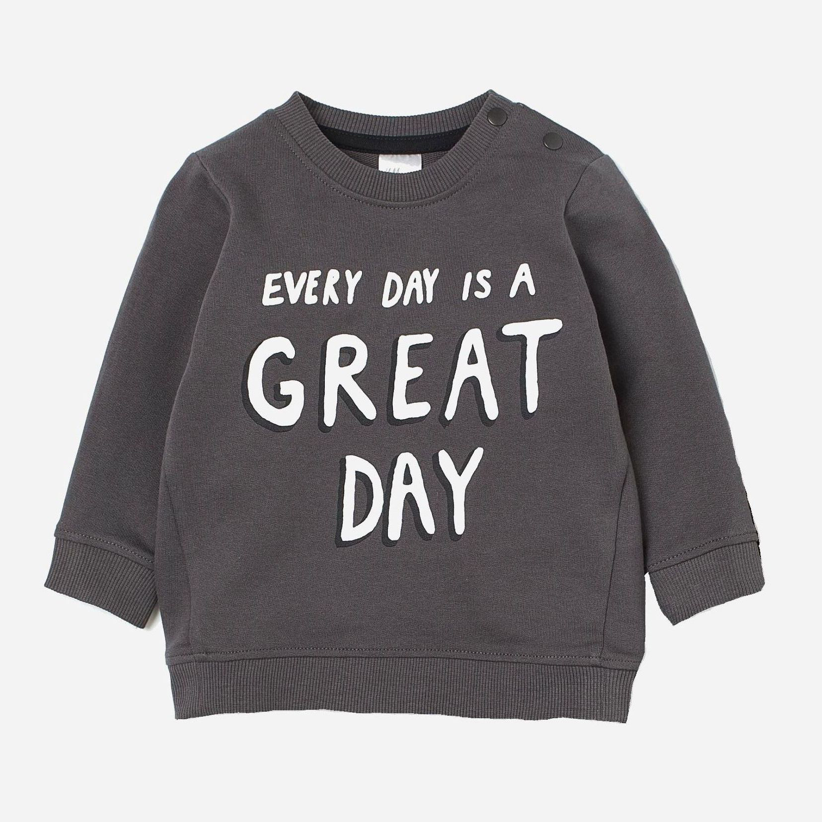 

Свитшот H&M 03-0826204-011 86 см Темно-серый (СА2000001871515)