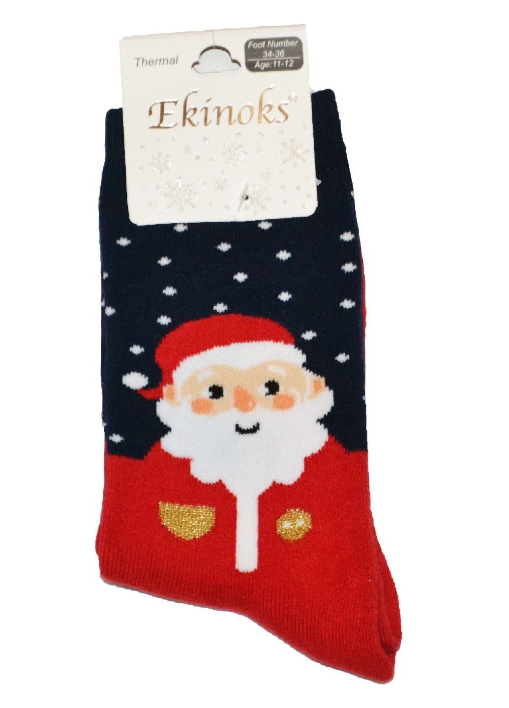 

Носочки Ekinoks Socks детские новогодние махровые высокие Дед Мороз - (3-4 года) красный (TSK-34-04, Носочки Ekinoks Socks детские новогодние махровые высокие Дед Мороз 21-22 (3-4 года) красный (TSK-34-04)