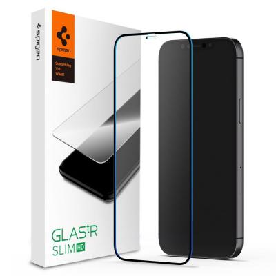 

Стекло защитное Spigen для iPhone 12 Pro Max FC Black HD