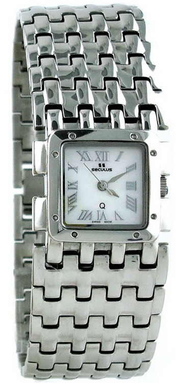 

Часы наручные Seculus 1644.2.763 ss case, white mop dial, ss bracelet