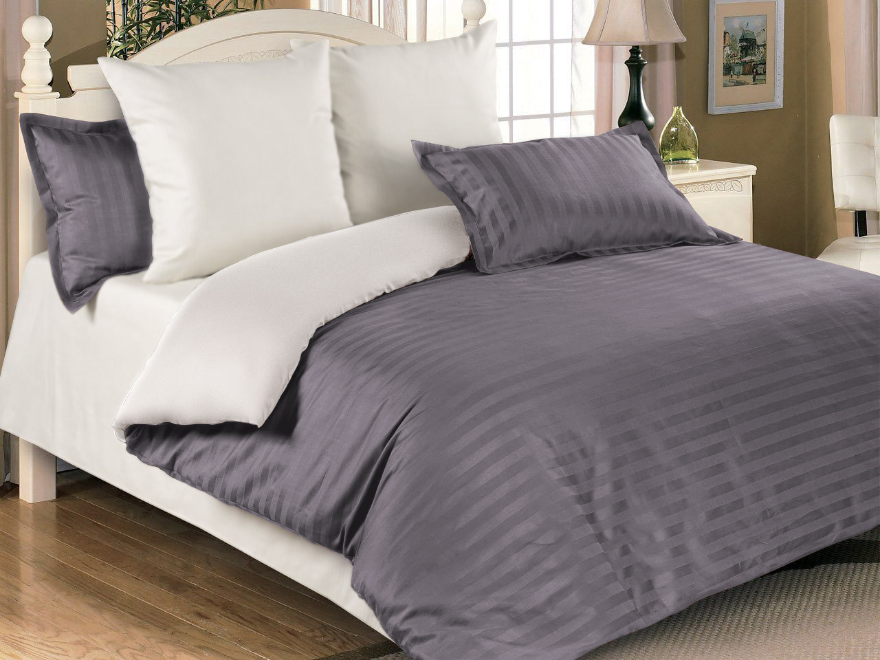 

Пододеяльник MirSon Сатин Gaell Duet Outlet 110х140 см