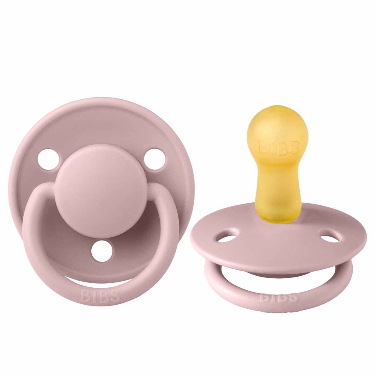 

Пустушка BIBS De Lux Latex Pink Plum Рожева Слива - 6-18 міс.