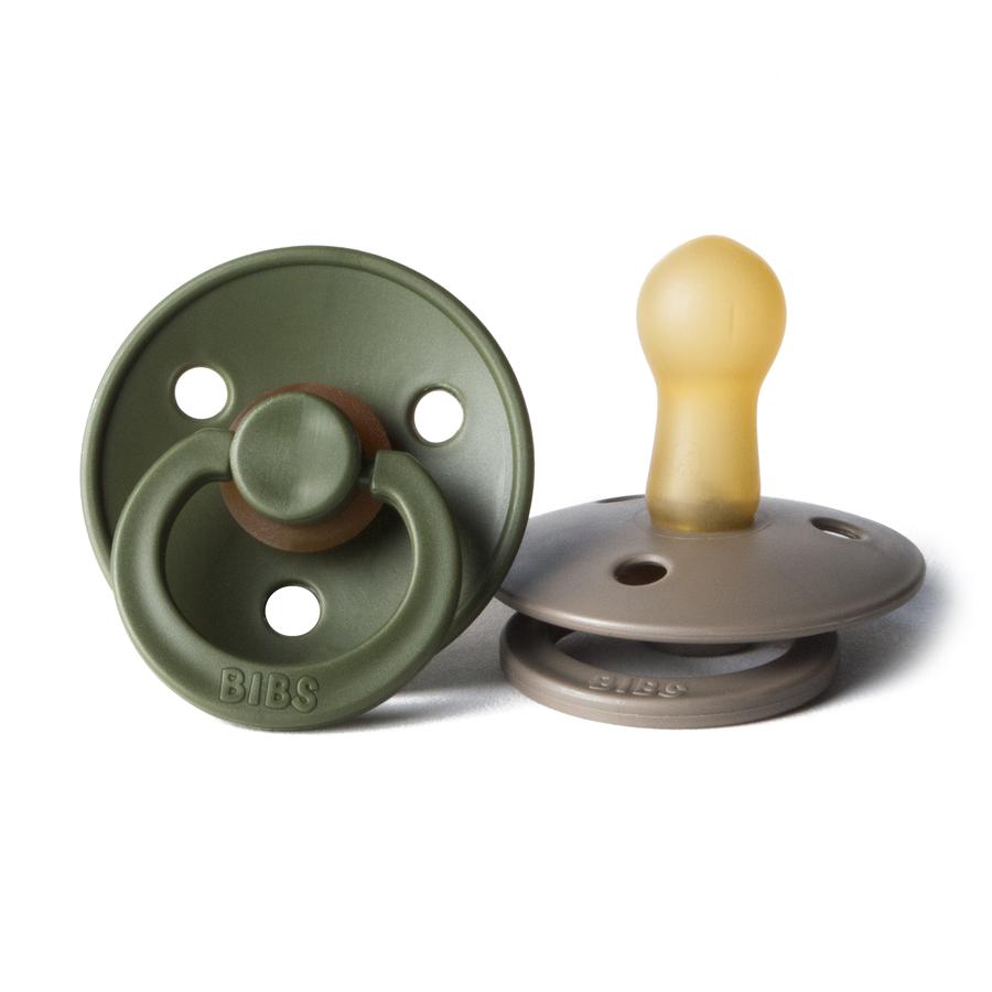 

Пустушка BIBS Hunter Green/Dark Oak (2 в упаковці) - 0-6 міс.