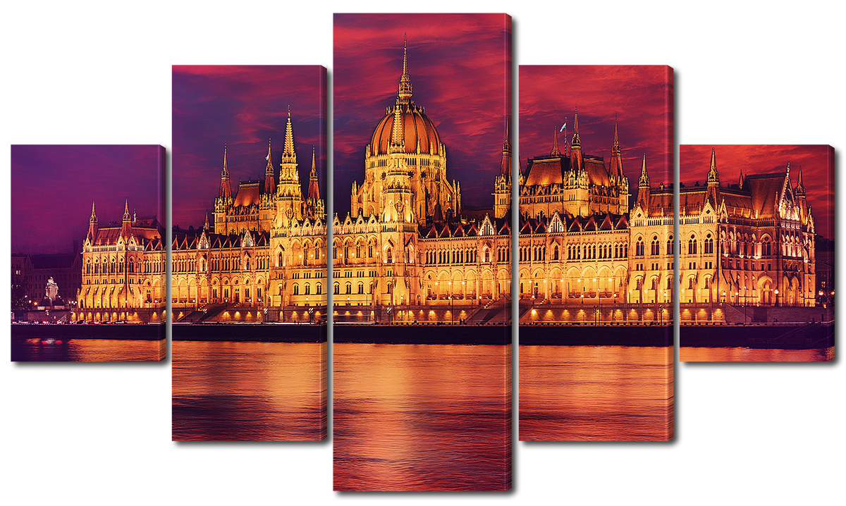 

Модульная картина Interno Эко кожа Будапешт, Венгрия 158х90см