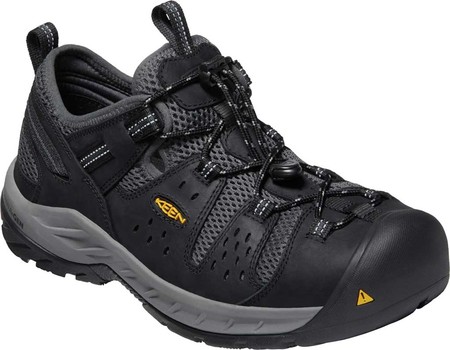 

Мужские кроссовки KEEN Utility Atlanta Cool II Steel Toe Work Shoe Black/Dark Shadow Leather/Mesh 46