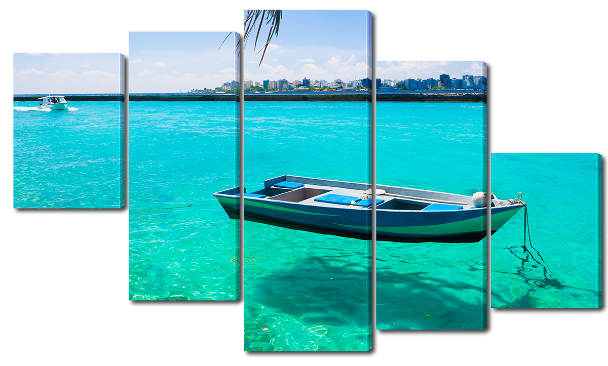 

Модульная картина Interno Холст Мальдивские Острова108х60см